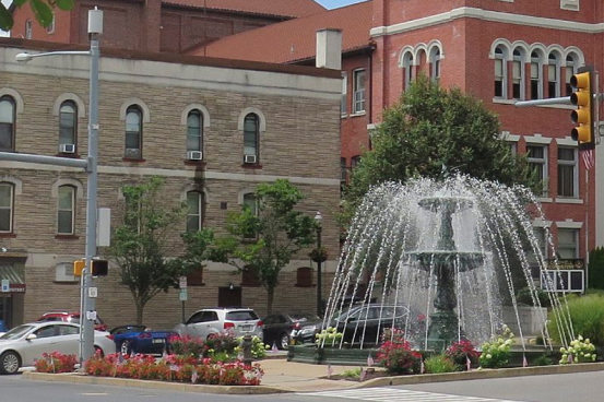 Bloomsburg PA East Street Journey Bank   Location Page Bloomsburg Fountain 